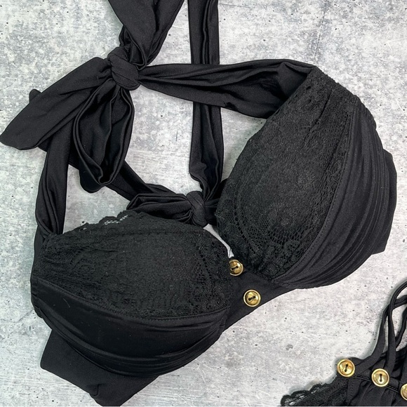 Beach Bunny Big Girls Don’t Cry Bikini XS - Picture 2 of 6